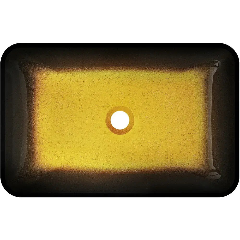 Mexen Megan Glassservant for Benkeplate 56x36 Cm Mørk Gull