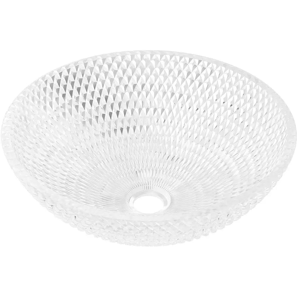 Mexen Olza Glasservant for Benkeplate 42x42 Cm Gjennomsiktig