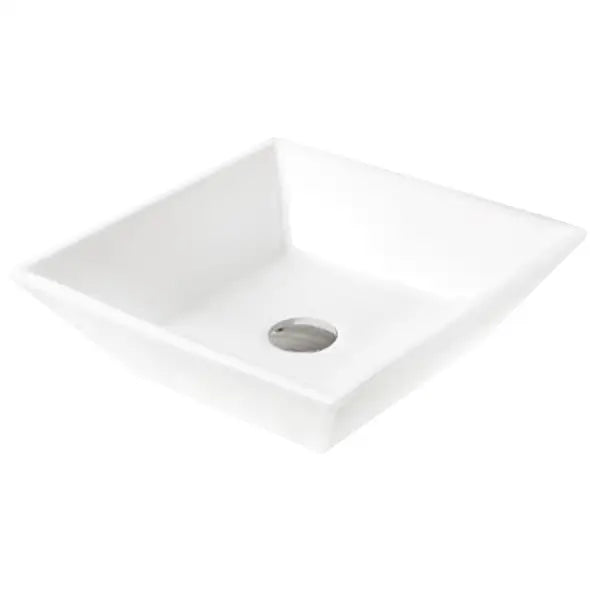 Mexen Pola Servant for Påmontering 41x41 Cm Hvit