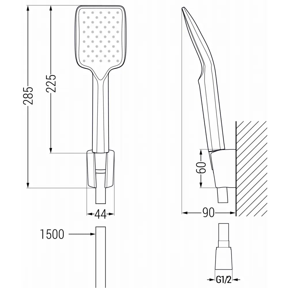 Dusjsett Krom S41
