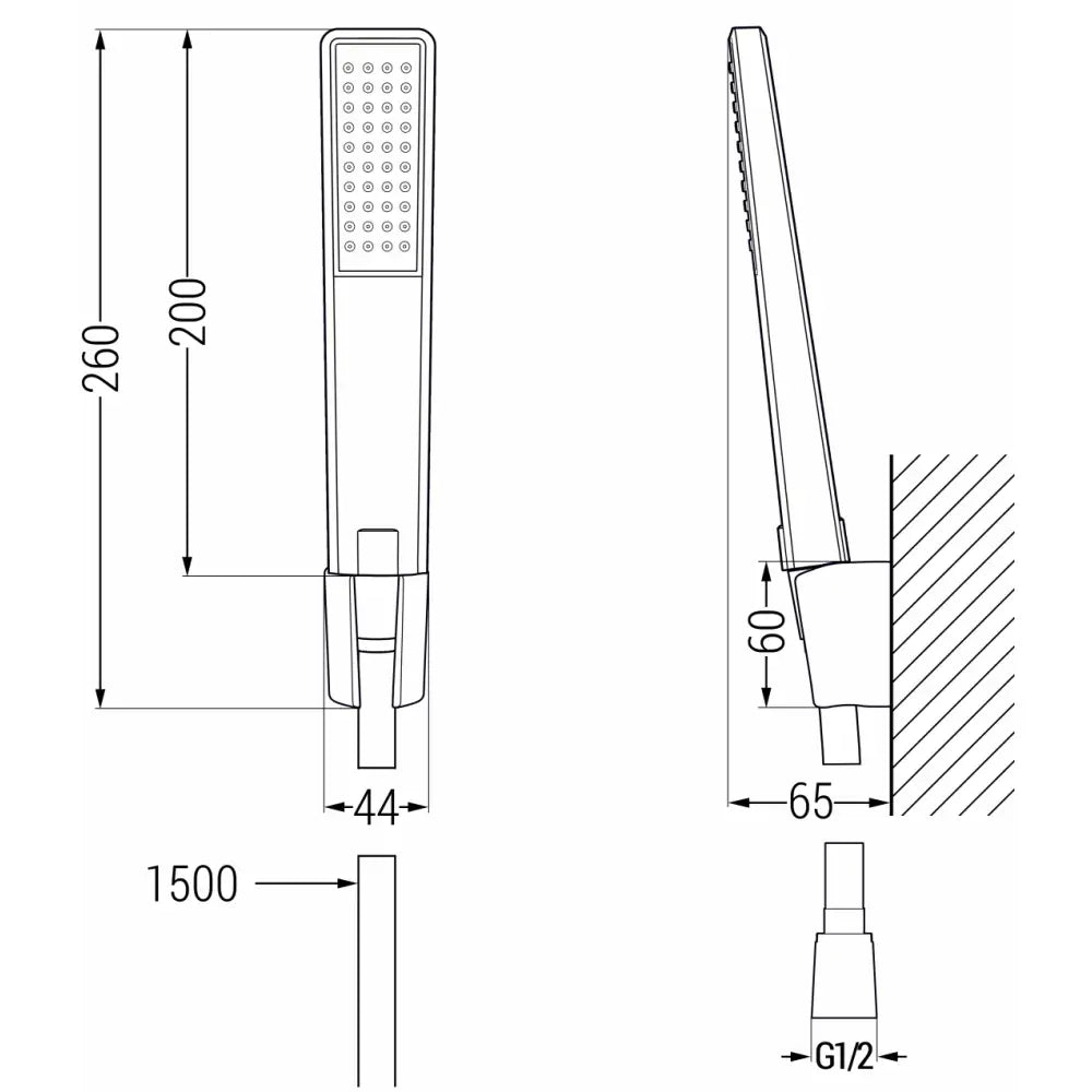 Dusjsett Krom S39