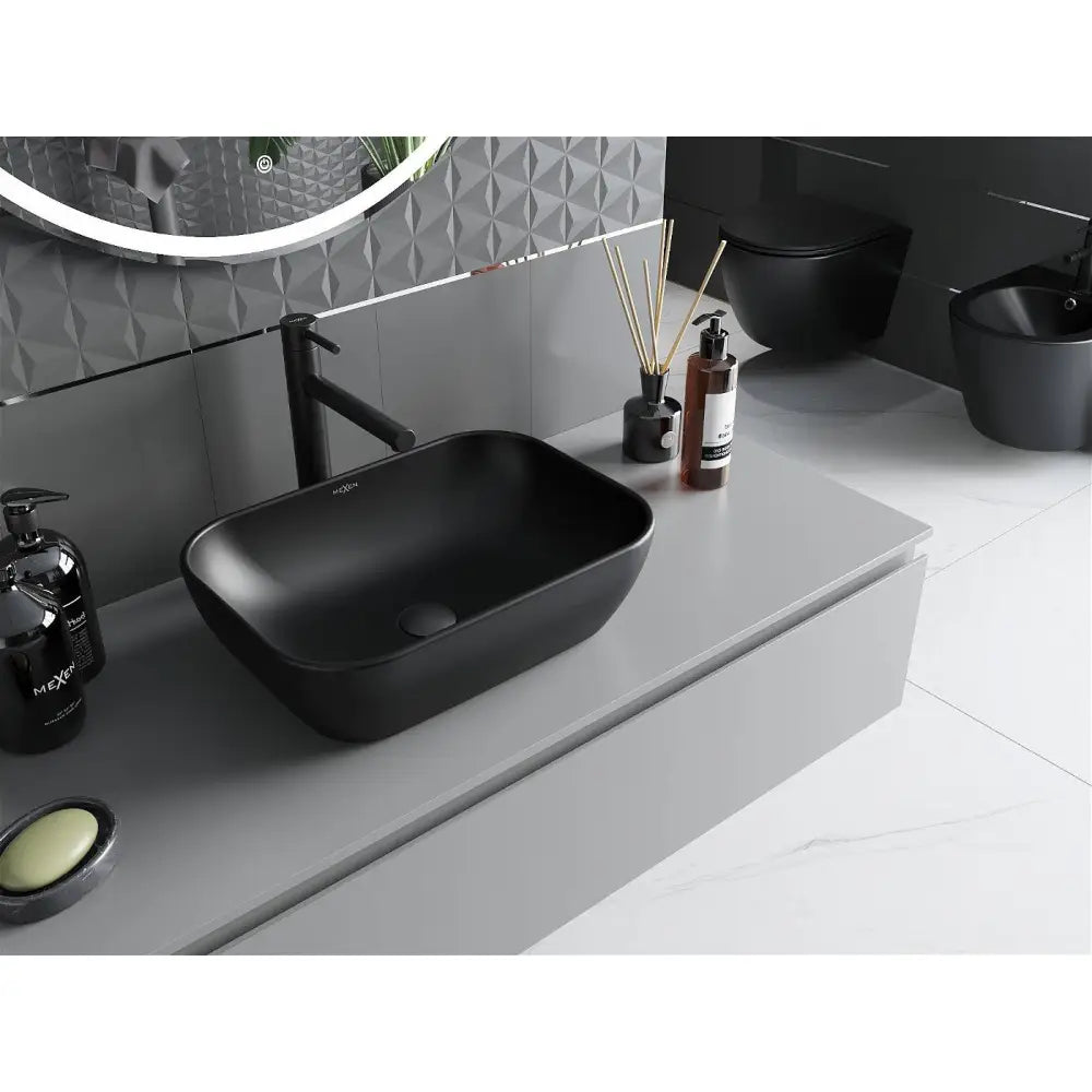 Mexen Rita Servant for Nedfelling 45x32 Cm Matt Svart