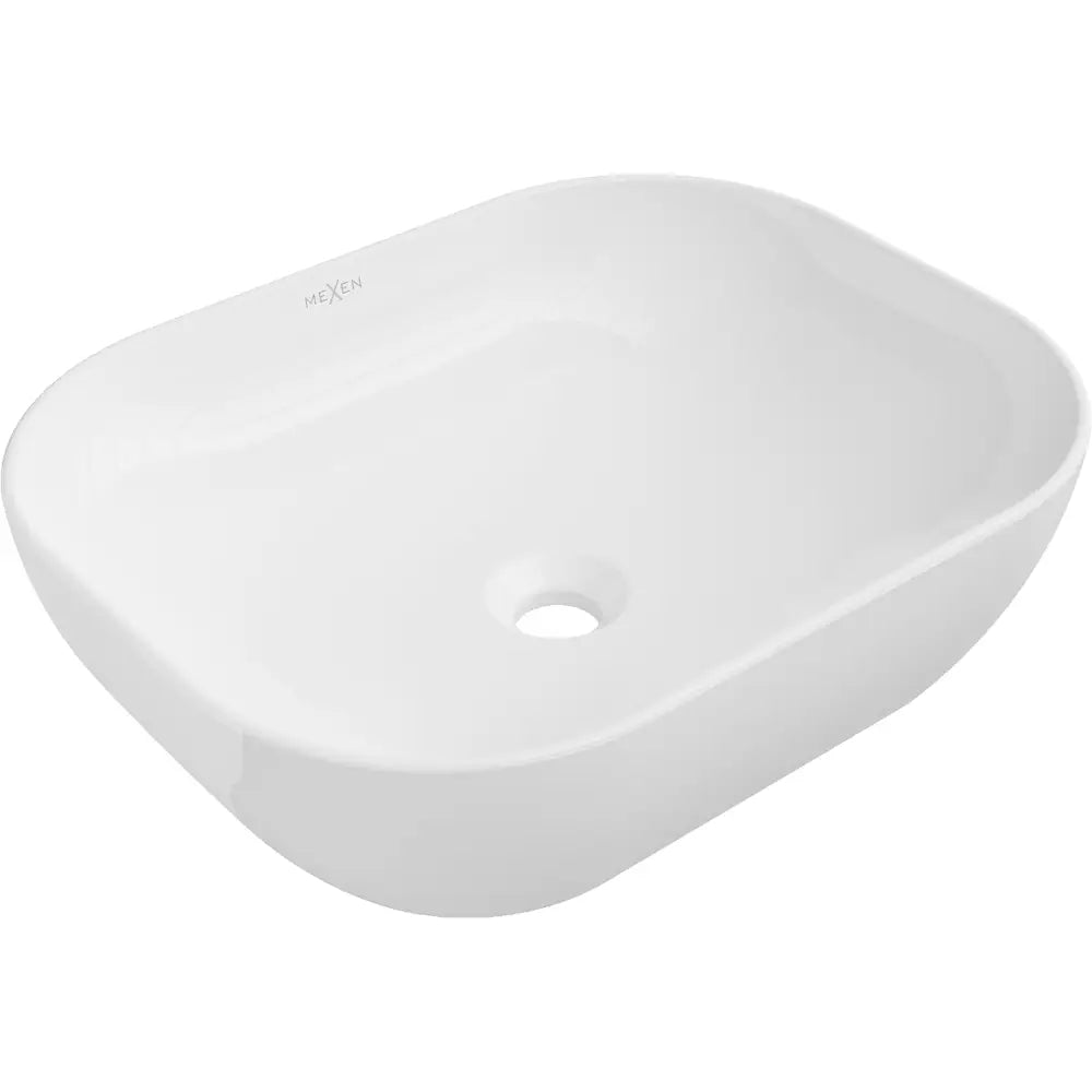 Mexen Rosa Servant til Benkeplate 50x40 Cm Hvit