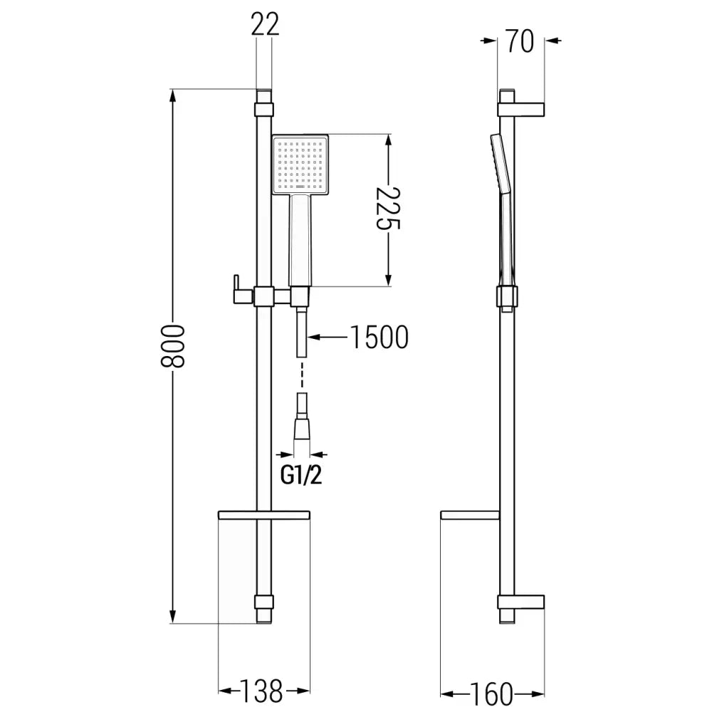 Mexen Royo Dq45 Badekarpakke Gull - 72203dq45