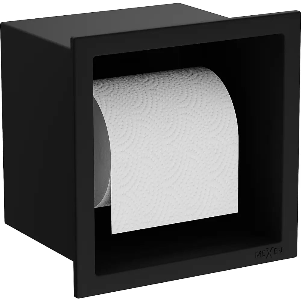 Mexen X-wall-p Toalettpapirholder Svart
