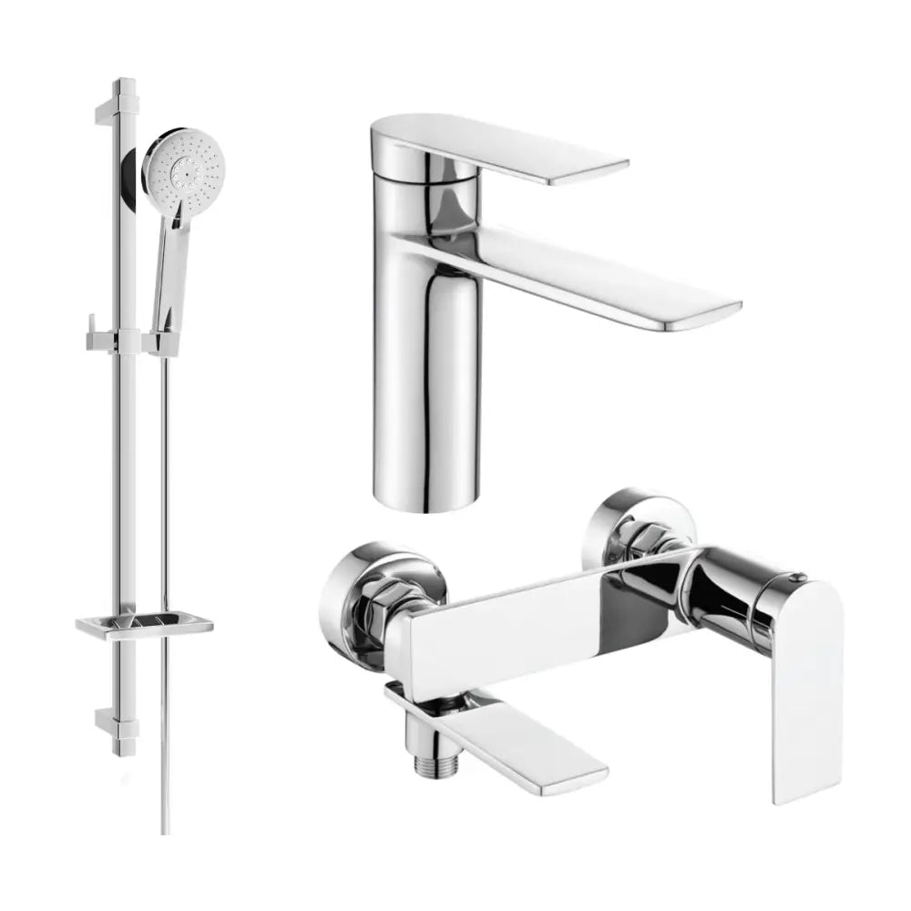 Mexen Zero Dq40 Badekarsett Krom - 71103dq40-