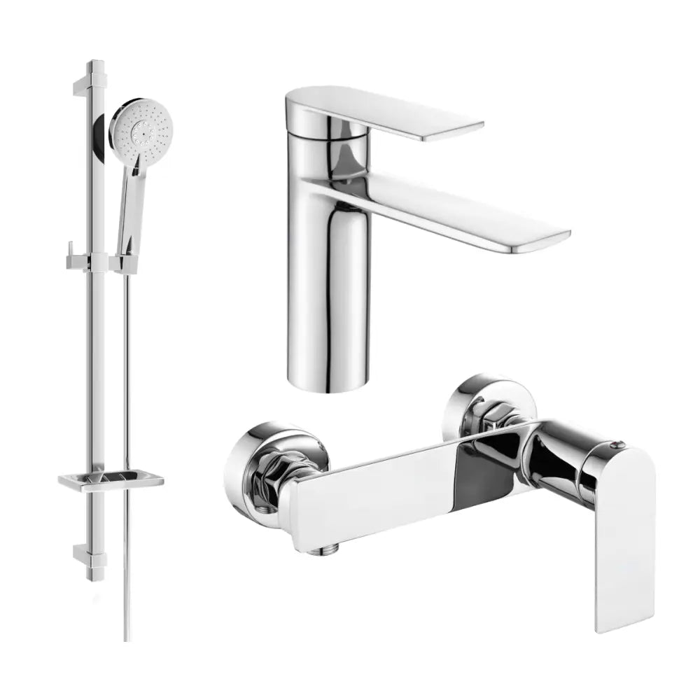 Mexen Zero Dq40 Dusjsett Krom - 71104dq40