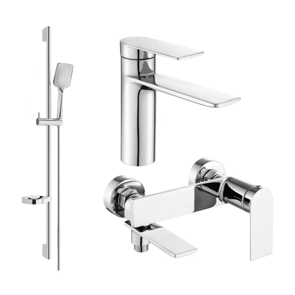 Mexen Zero Ds62 Badekarpakke Krom - 71103ds62-