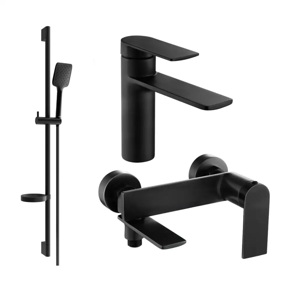 Mexen Zero Ds62 Badekarpakke Svart - 71103ds62