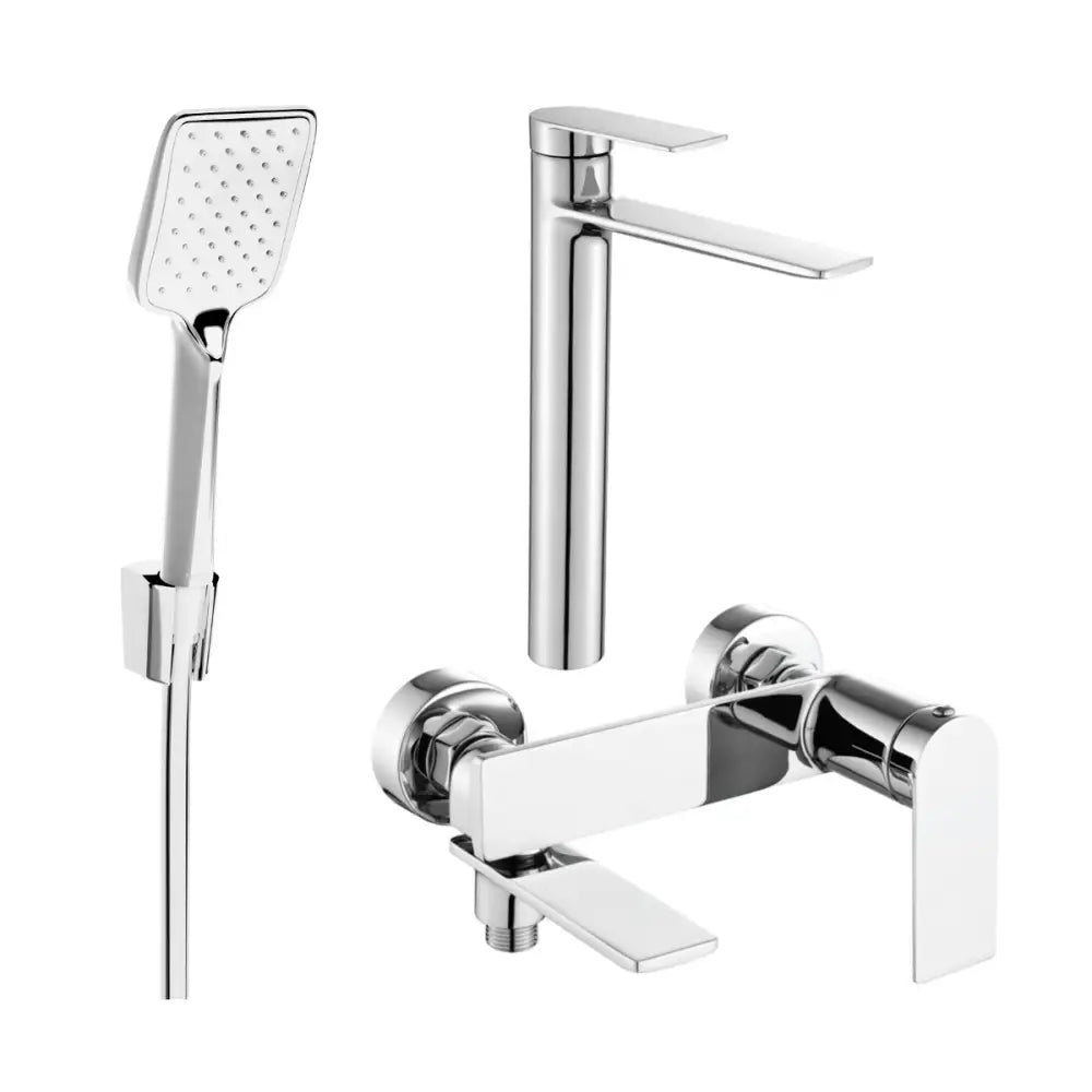 Mexen Zero R62 Badekarpakke Krom - 71113r62-