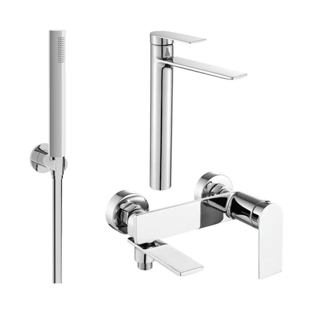 Mexen Zero R70 Badekarpakke Krom - 71113r70