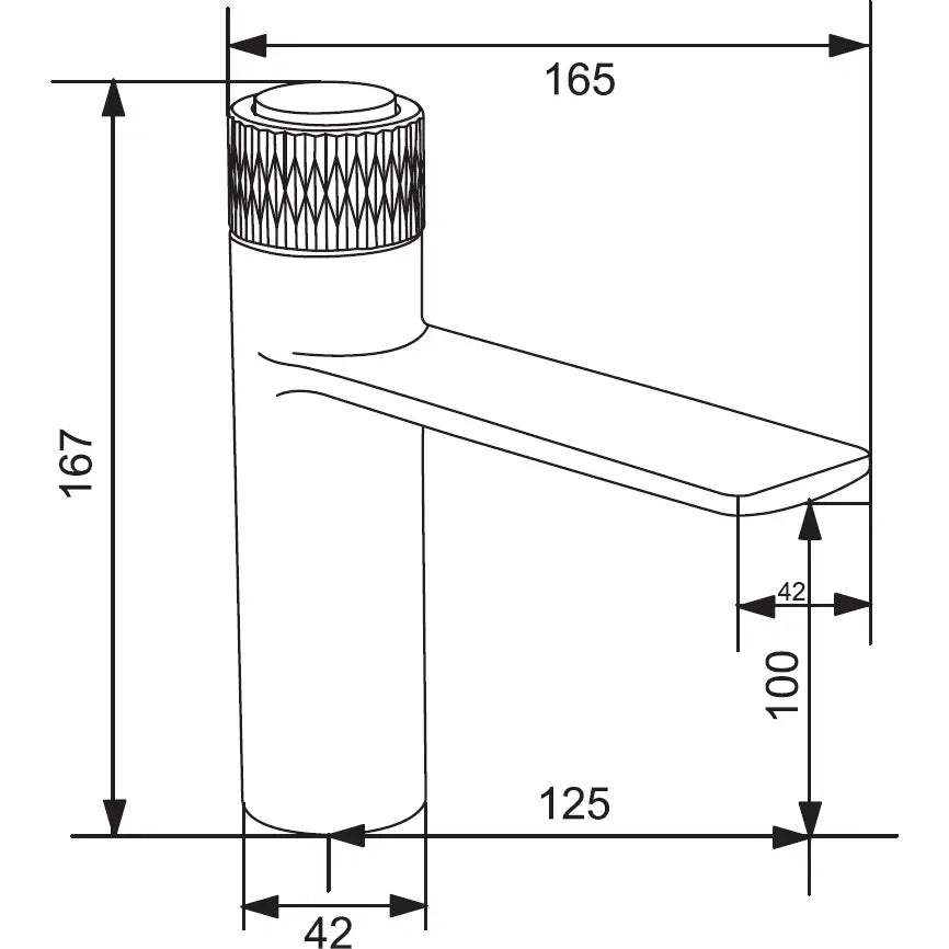Mexen Zero + Servantbatteri Sort/gull - 71600-
