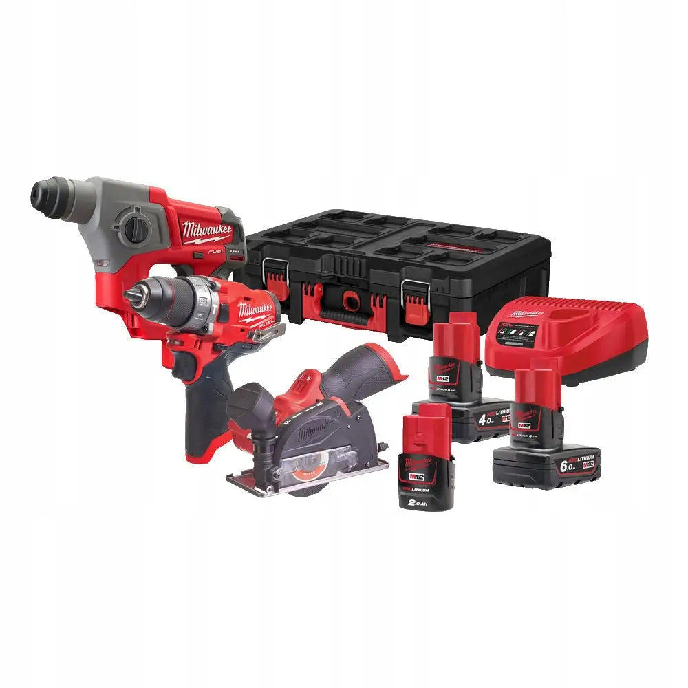 Milwaukee Fpp3r-6423p Elektroverktøysett