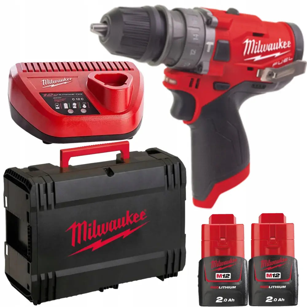 Milwaukee M12 Fpdx-202x Skrutrekker Set