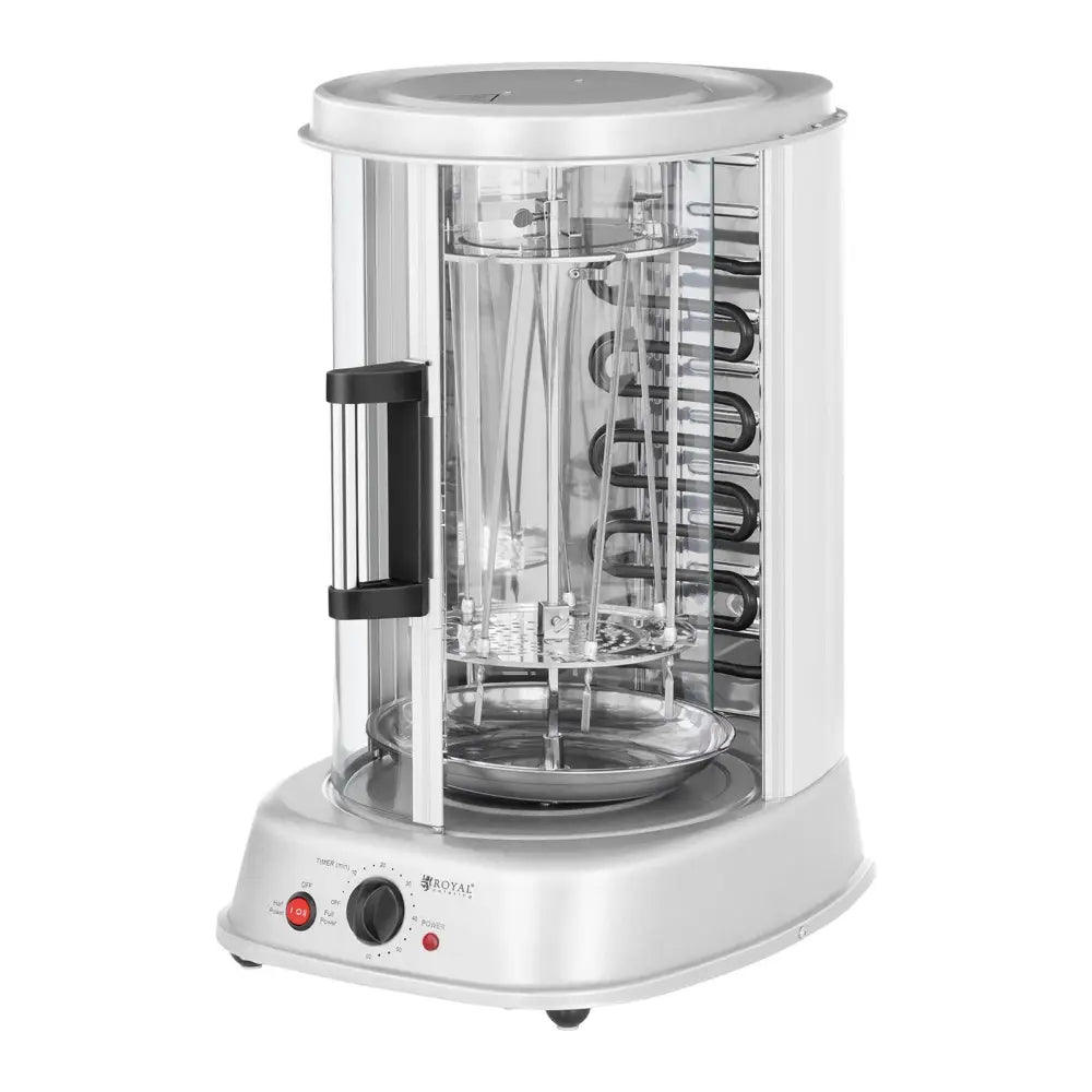 Mini Grill for Kebab Gyros og Grønnsaker 3-i-1 - 1800w