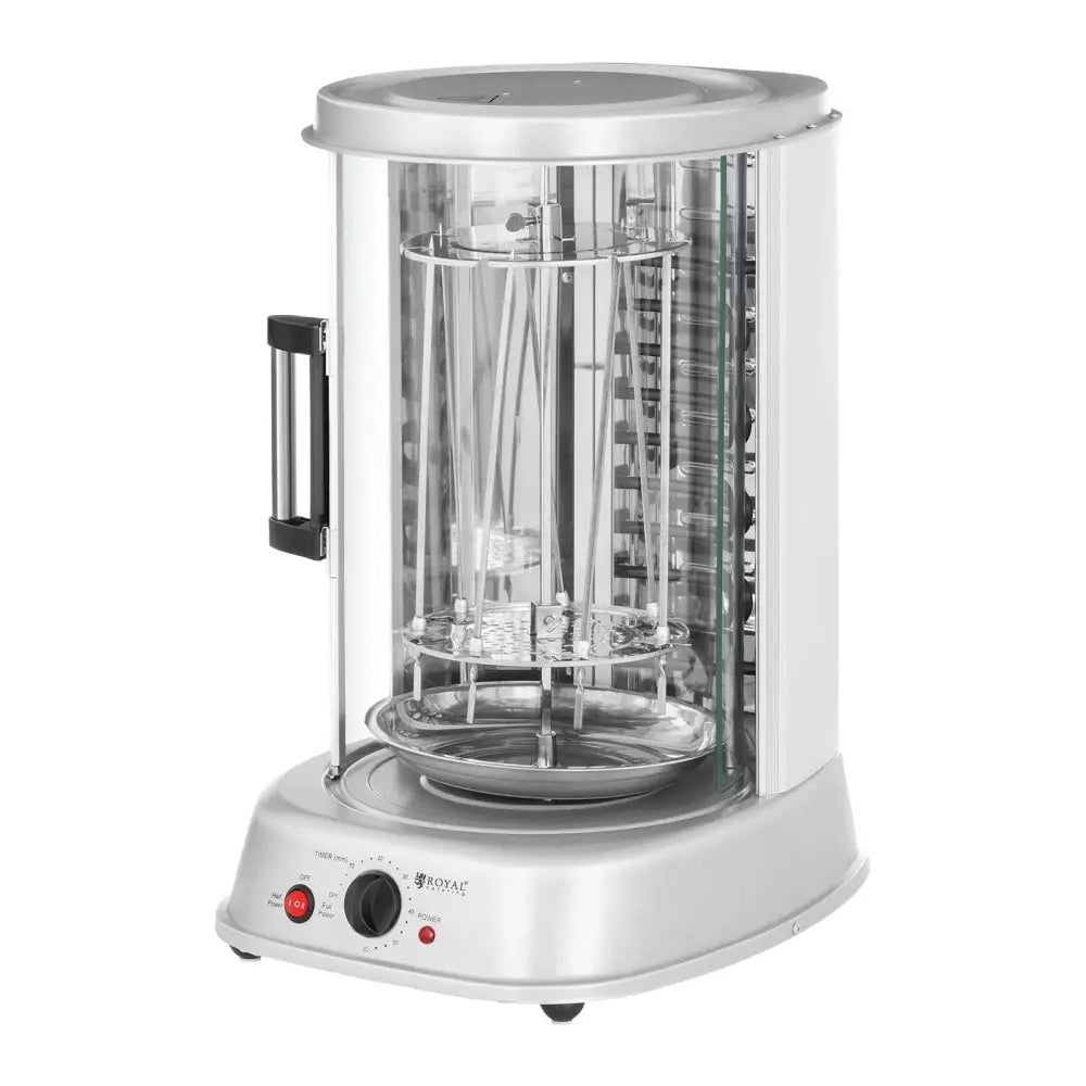 Mini Grill for Kebab Gyros og Grønnsaker 3-i-1 - 1800w