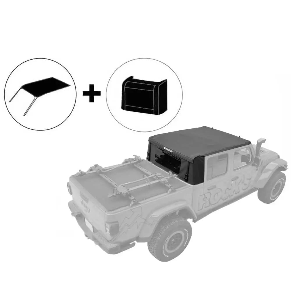 Mjuk Topp Soltopp - Jeep Gladiator Jt 20-