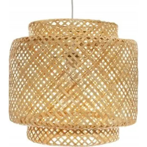 Moderne Taklampe i Bambus Hengende Boho-stil