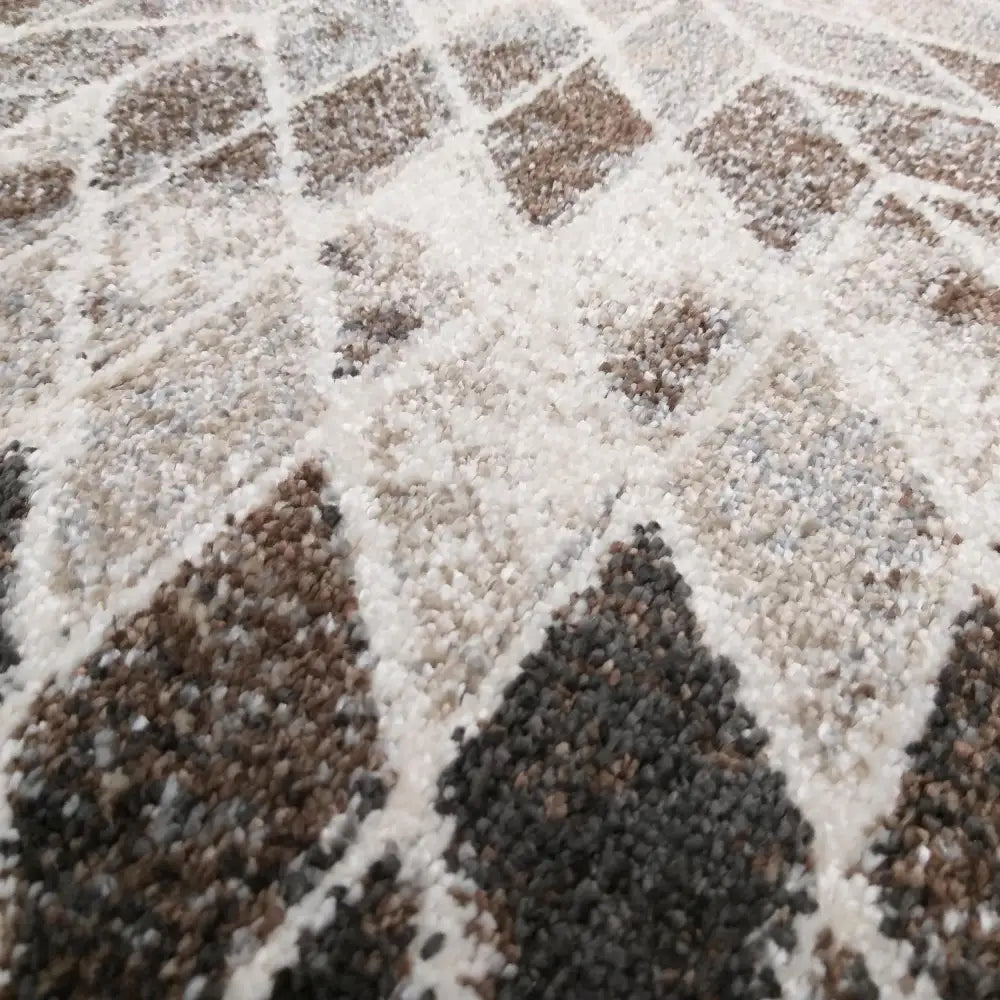 Moderne Tepene Panamero 10 - Brun 120 x 170 Cm