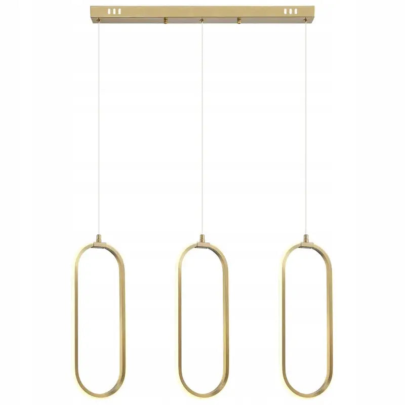 Moderne Trippel Pendellampe Skinne