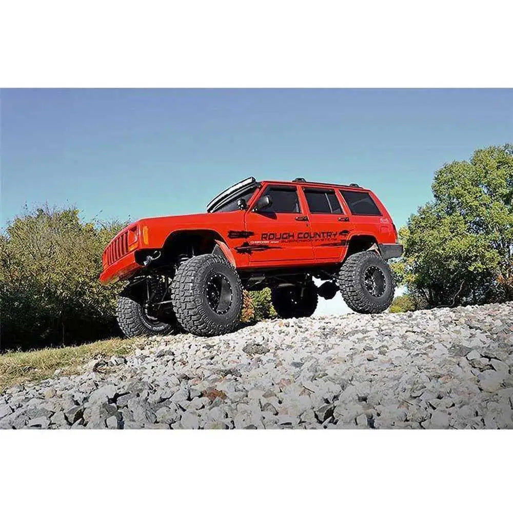 Mouting av Kurvet Led-list 50’’ til Stolpe for Jeep Cherokee Xj 84-01