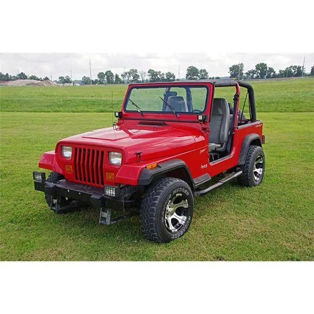 Mouting Forlykter ved Frontruten Rough Country - Jeep Wrangler Yj 87-95