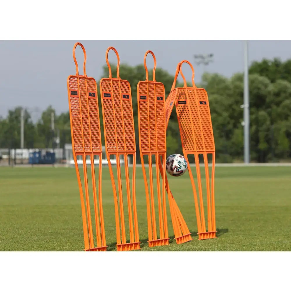 Mur Fotball Pro 180 Cm - Nylon Rød
