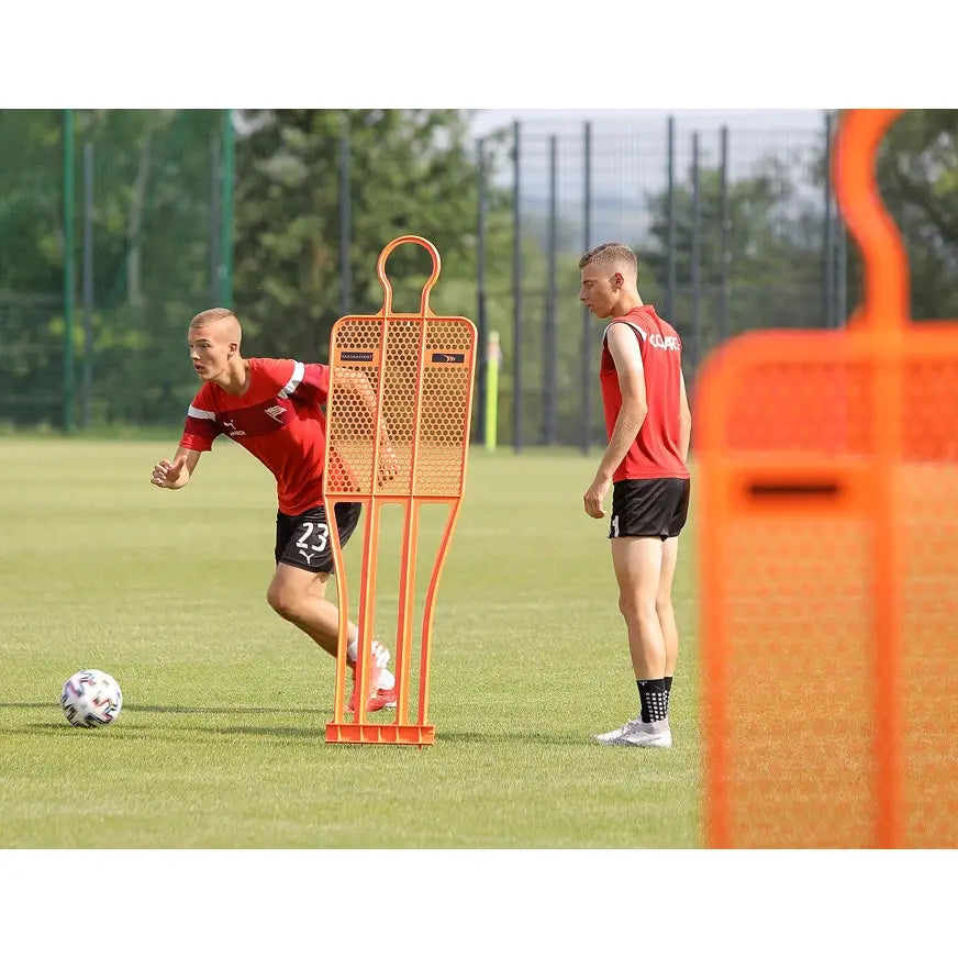 Mur Fotball Pro 180 Cm - Nylon Rød