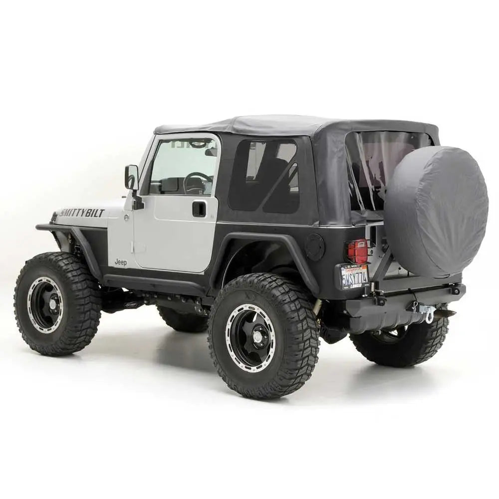 My Suggest Product Name In Norwegian: ?Jeep Wrangler Tj 97-06 Tak Soft Top Svart Diamond Smittybilt’