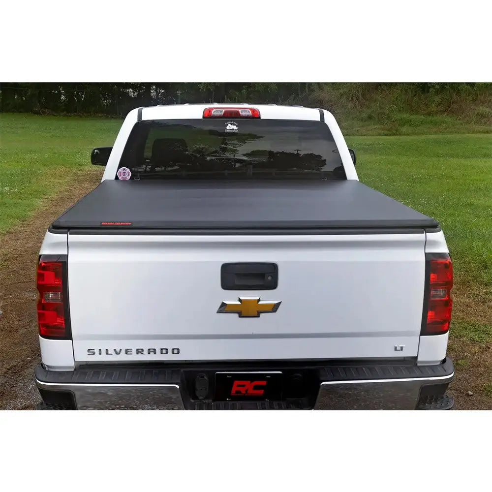 Myk Deksel Pakkeløs Tri-fold Rough Country 6’7’’ - Gmc Sierra 1500 14-19