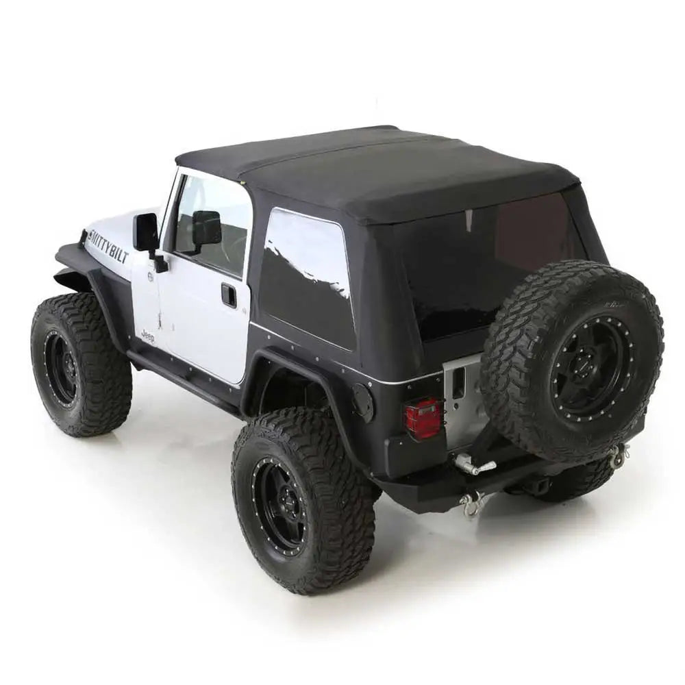 Myk Topp Vinklet Sort Diamant Smittybilt - Jeep Wrangler Tj 97-06
