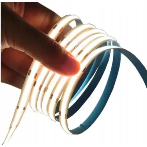 Neon Cob Led-lysstrimmel 12v Varm Hvit 5m Homogen