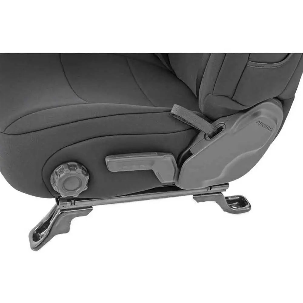 Neopren Svart Setetrekksett - Jeep Wrangler Jl 2d 18-
