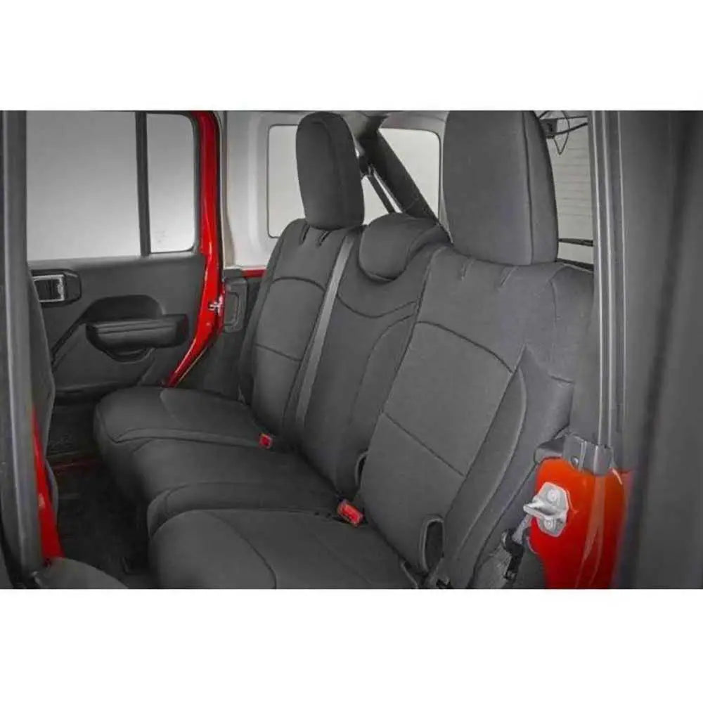 Neopren Svart Setetrekksett - Jeep Wrangler Jl 2d 18-