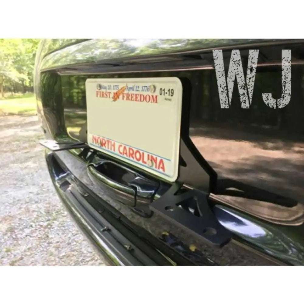 Nummerskilt Relokasjon Kit for Jeep Wrangler Jl 4 d 18-