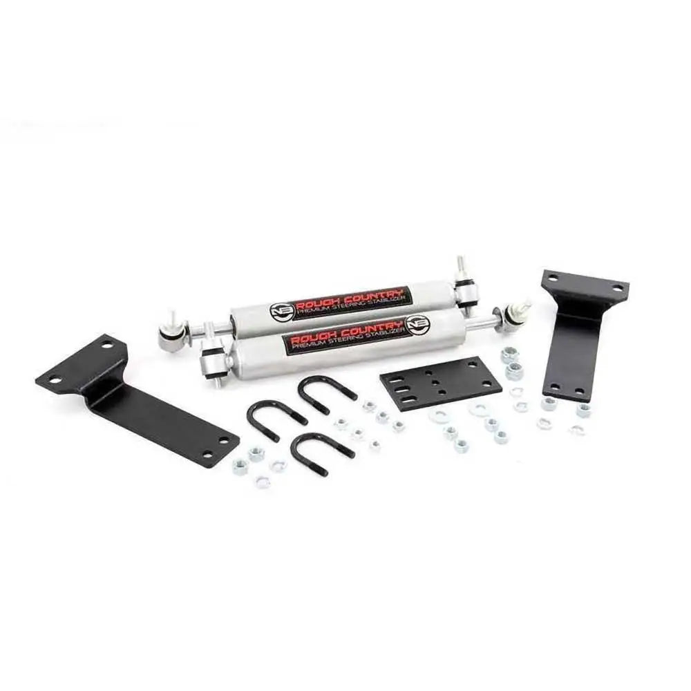 Oppgraderet Styrestøtdemper Rough Country N3 Premium Hevning 2-8’’ - Ford F350 99-04