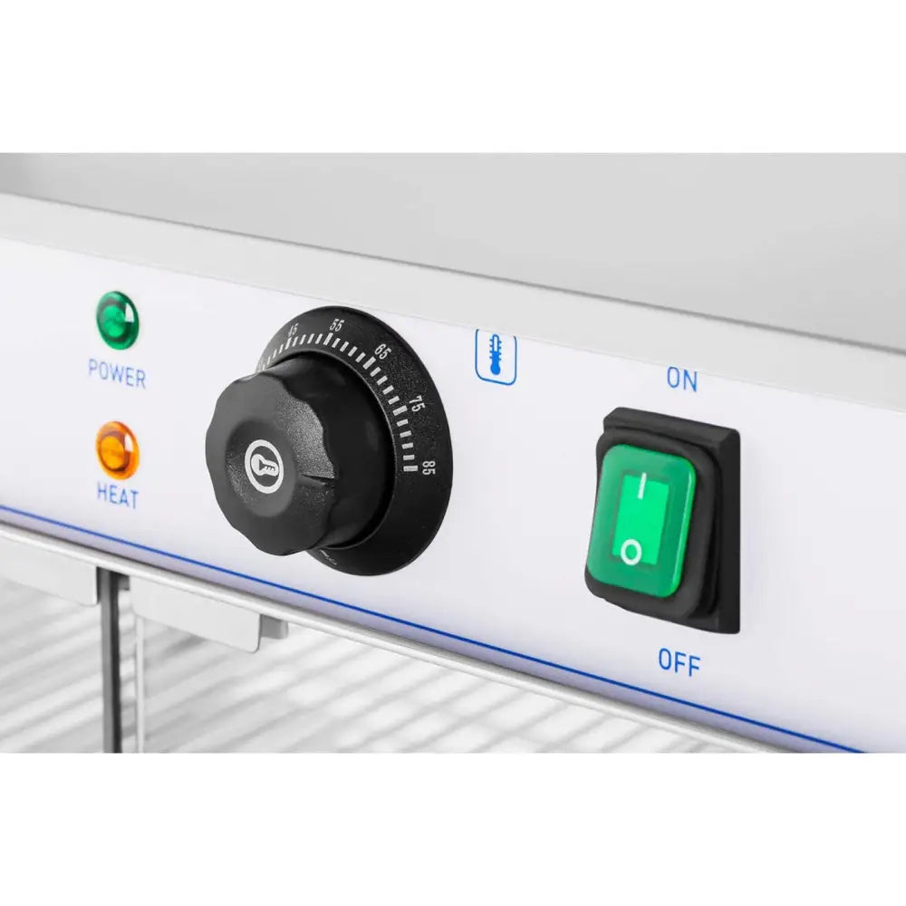 Oppvarmet Matpresentasjonsdisplay 3 Hyller 25-85c 1200w