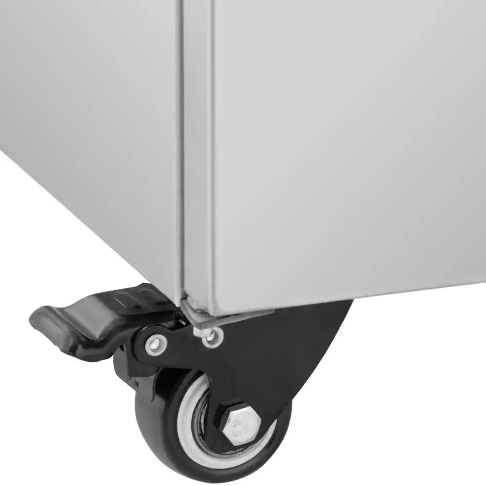 Oppvarmingsplate Skapvarmer på Hjul for 120 Tallerkener 29 Cm 800 w
