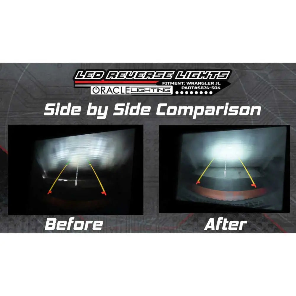 Oracle Back-up Lights - Jeep Wrangler Jl 4 d 18-