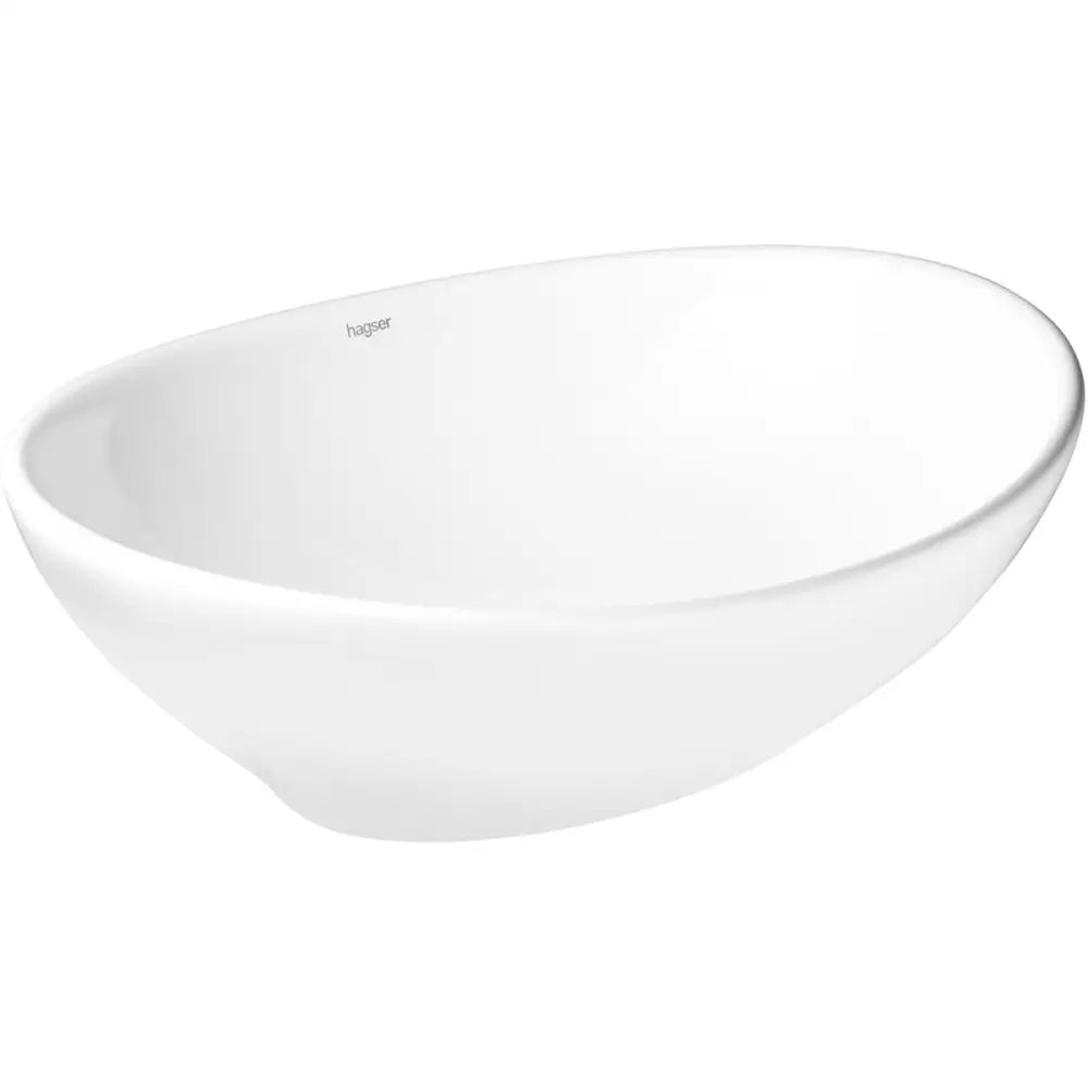 Oval Servant på Benkeplate 41x34 Cm Hagser Agnes