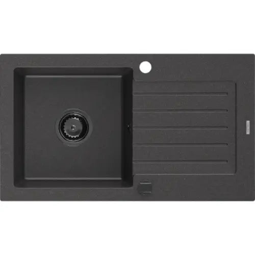 Pablo Kjøkkenvask 1 Kum 752x436 Mm Svart/grå 6510751010-76-b