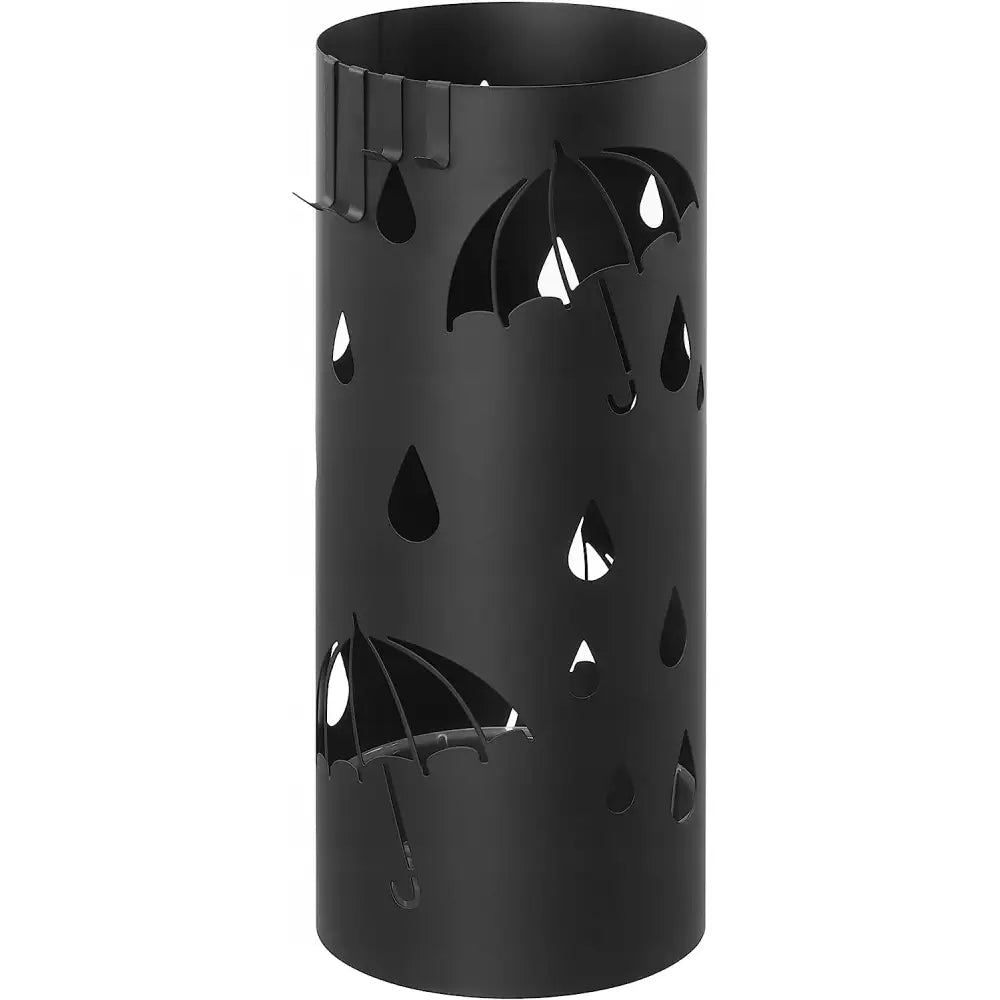 Paraplystativ i Sort Metall 41 x 17 Cm