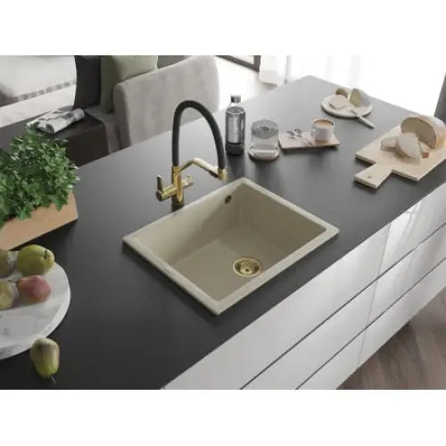 Pedro Kjøkkenvask 1 Kum 560x460 Mm Beige - 6508561000-69-g