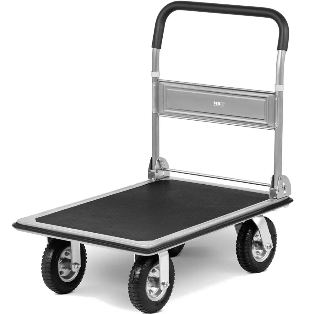 Plattformvogn Håndteringsvogn Foldbar 300 Kg 80 x 60 Cm