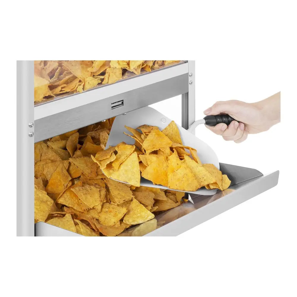 Popcorn Peanøtter og Nachos Varmer + Skyffel