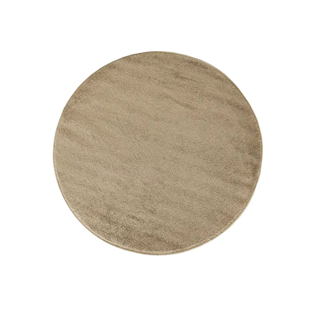 Portofino Rundt Tepe - Beige 160 Cm