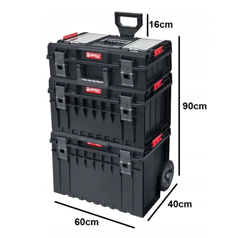 Qbrick System One Cart Techniker Set 2 3-i-1 Verktøykasse