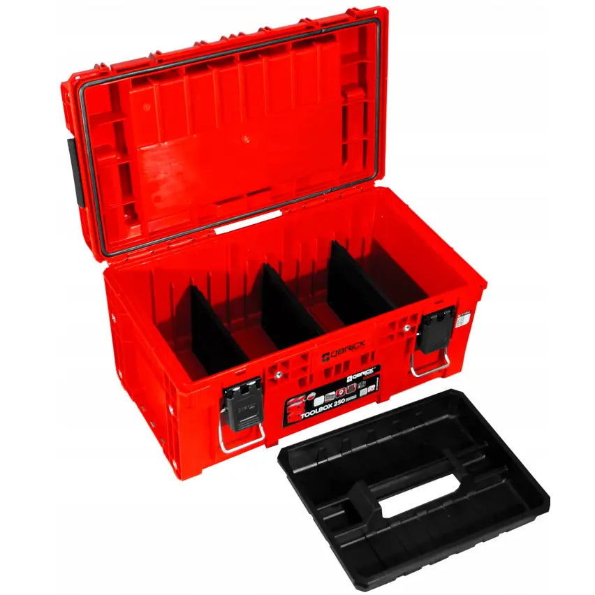 Qbrick System Prime Sett 2 Red Ultra Verktøykasse-sett