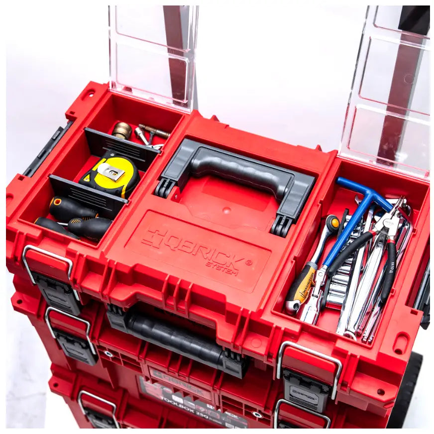 Qbrick System Prime Sett 2 Red Ultra Verktøykasse-sett