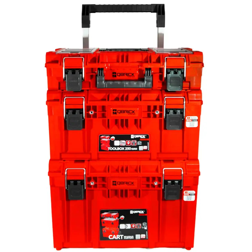 Qbrick System Prime Sett 2 Red Ultra Verktøykasse-sett